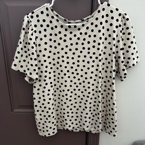 Ann Taylor Polka Dot Women's Top